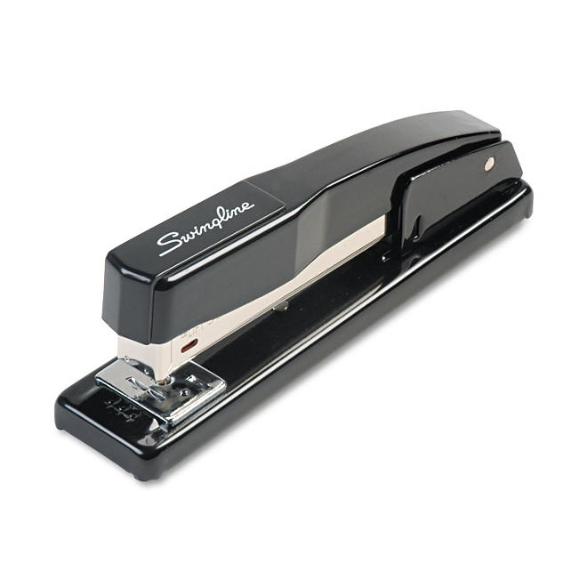 Swingline - Commercial Full Strip Desk Stapler, 20-Sheet Capacity -  Black