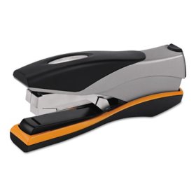 Swingline Optima 40  Desktop Stapler, 40-Sheet Capacity -  Silver/Black/Orange