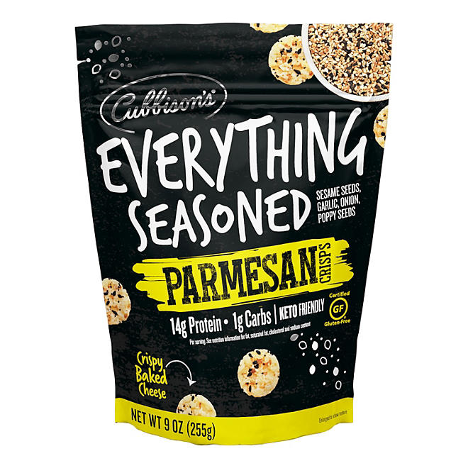 Cubbison's Everything Seasoned Cheese Crisps (9 oz.)