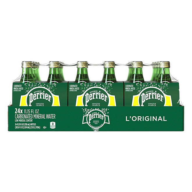 Perrier Sparkling Mineral Water 11 oz., 24 pk.