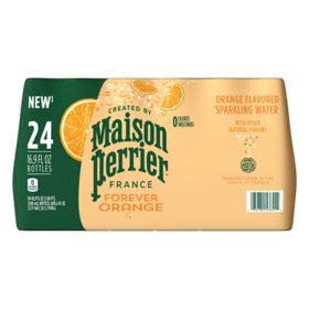 Maison Perrier Orange Sparkling Water, 16.9 fl. oz., 24 pk.