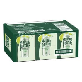 Maison Perrier Lime Cans 11.15 fl. oz., 24 pk.