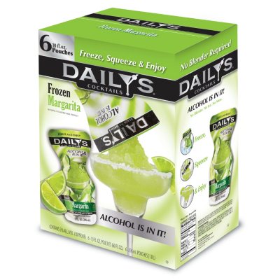 Daily's margarita frozen pouch cocktail sale