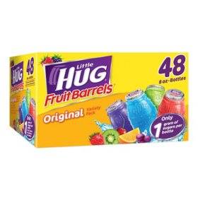 Little Hug Fruit Barrels 8 fl. oz., 48 pk.