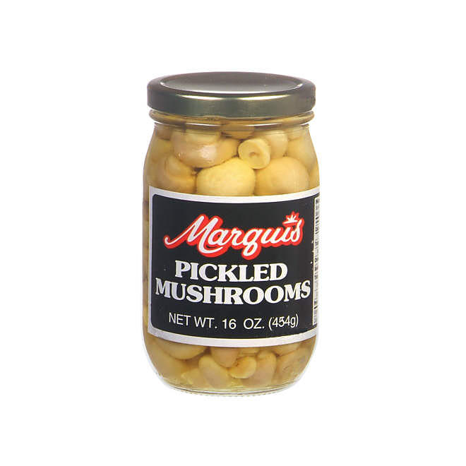 Marquis Pickled Mushrooms - 16 oz.