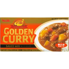 S&B Golden Curry Sauce Mix, Mild 7.8 oz., 2 pk.