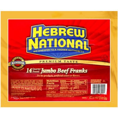 Hebrew National Bulk Kosher Hot Dogs