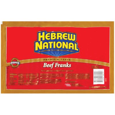 Hebrew National Bulk Kosher Hot Dogs