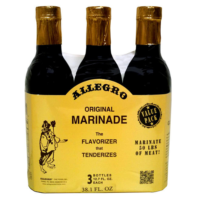 Allegro Marinade - 12.7 oz. bottles - 3 pk.