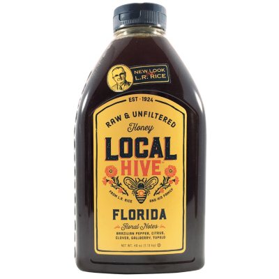 Local Hive Florida Raw & Unfiltered Honey (40 oz.)