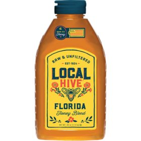 Local Hive Florida Raw and Unfiltered Honey 40 oz.