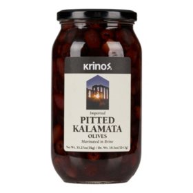 Krinos Kalamata Pitted Olives 35.27 oz.