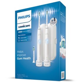 Oral-B iO Series 7s Electric Toothbrush, Black Onyx and White Alabaster (2  pk., 3 Brush Heads) - Sam's Club