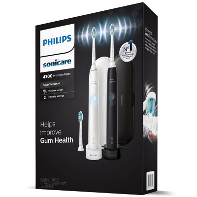 loom Hopefully Our company Philips Sonicare ProtectiveClean 4300 Rechargeable Toothbrush (2 pk.) -  Sam's Club