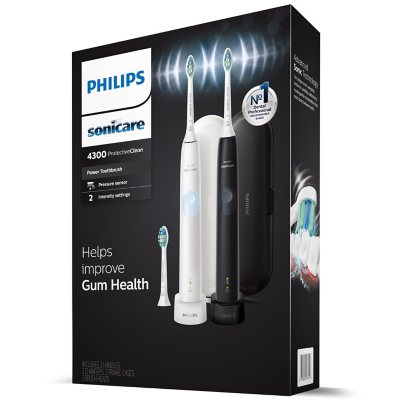 Joseph Banks climax aspect Philips Sonicare ProtectiveClean 4300 Rechargeable Toothbrush (2 pk.) -  Sam's Club