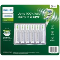 Philips Sonicare Premium White Replacement Toothbrush Heads with BrushSync Technology (6 pk.)