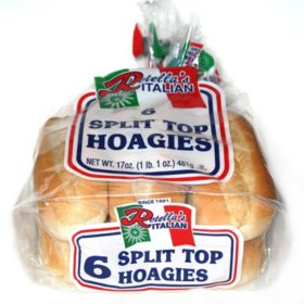 Rotella's Split Top Hoagie - 6 ct.