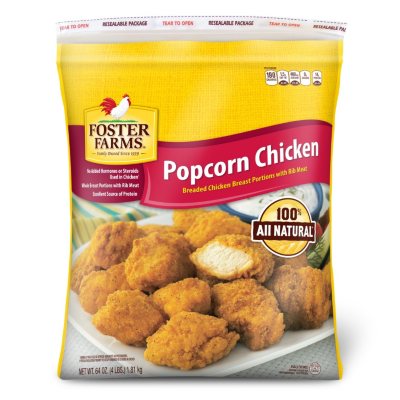 Foster Farms Popcorn Chicken (4 lbs.) - Sam's Club