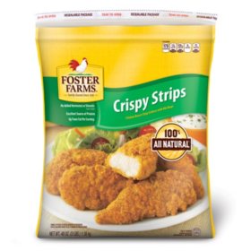 Foster Farms Crispy Chicken Strips 3 Lb Sam S Club