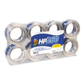 Duck Brand HP260 Packaging Tape, 1.88" x 60yds., Select Quantity