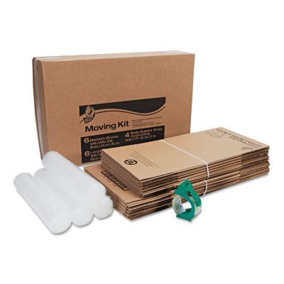 Duck - Moving Kit, 10 Boxes (Small and Medium) - Bubble Wrap and Packing  Tape - Sam's Club