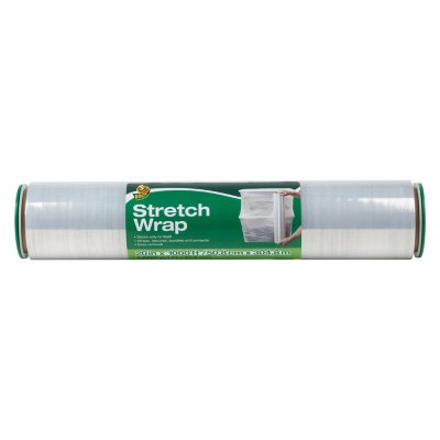 Duck Brand Stretch Wrap, Clear, 20\