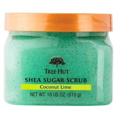 Tree Hut Shea Sugar Scrub, Coconut Lime (18 oz.) - Sam's Club