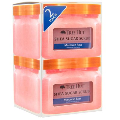 Tree Hut Moroccan Rose Scrub (18 oz. 2 pk.) - Sam's Club