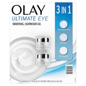Olay Ultimate 3-in-1 Eye Gel, 0.5 fl. oz., 2 pk.