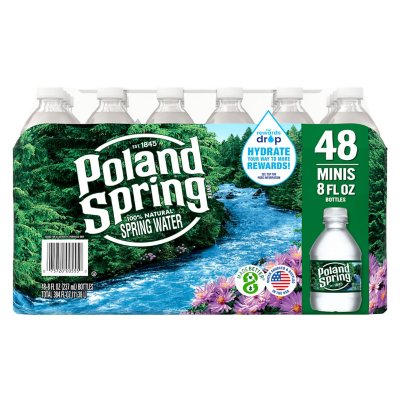 Poland Spring Natural Spring Water (8 oz)