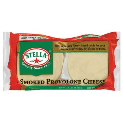Stella® Sliced Provolone Cheese 2.5 lb. Sam's Club