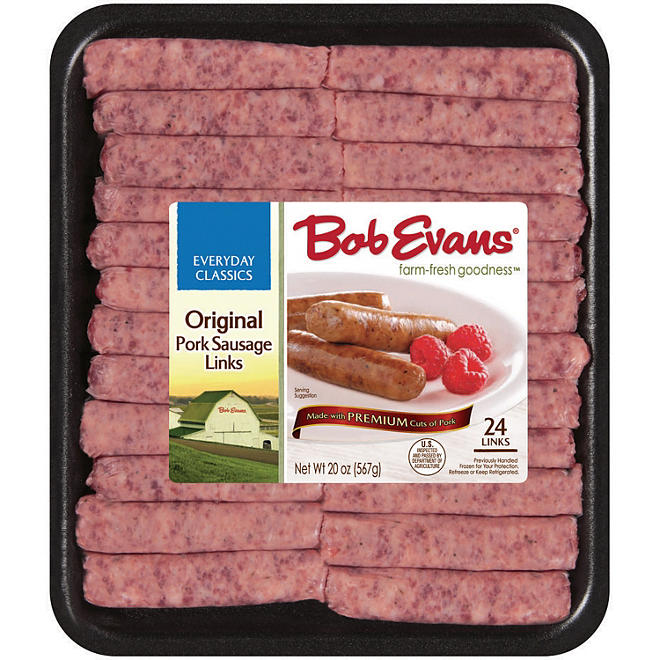 Bob Evans Original Pork Sausage Links 24 ct.