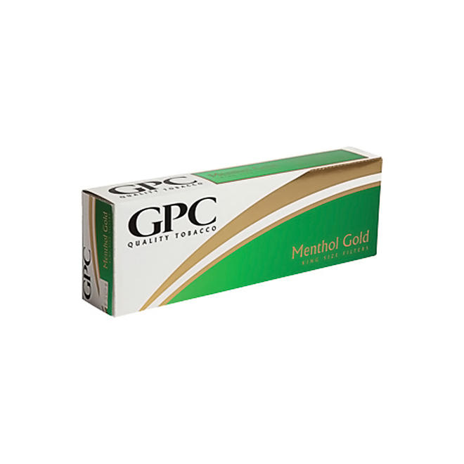 GPC Gold Menthol Kings Soft Pack (20 ct., 10 pk.)