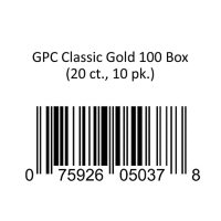 GPC Gold 100s Box (20 ct., 10 pk.)