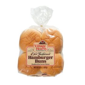 Village Hearth Hamburger Bun (16 ct., 30 oz.)