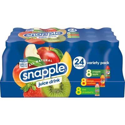 Snapple Juice Variety Pack 20oz 24pk Sam S Club