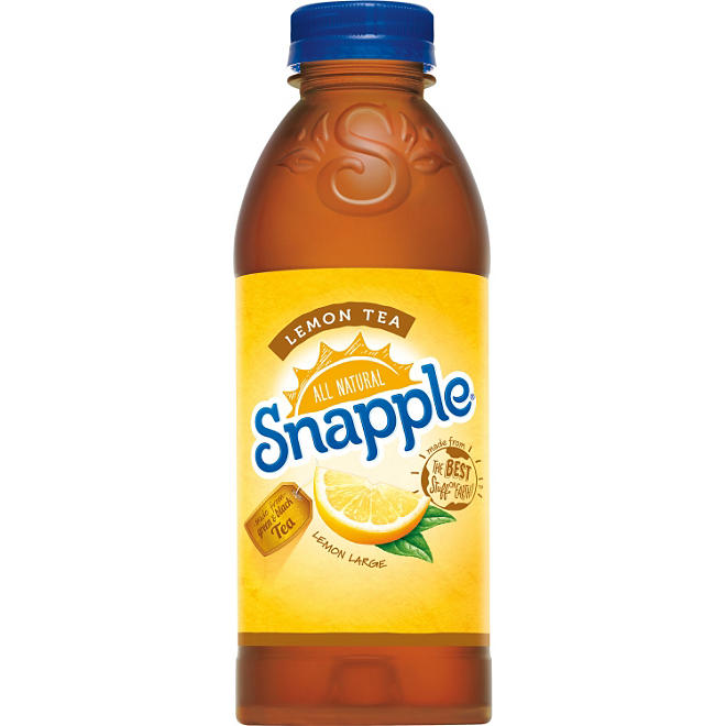 Snapple All Natural Lemon Tea (20 fl. oz., 24 pk.)