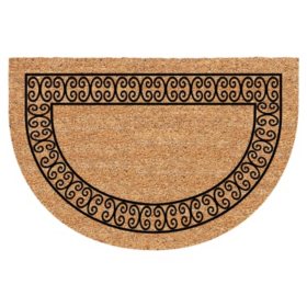 Decoir Half Round Doormat With Border Sam S Club