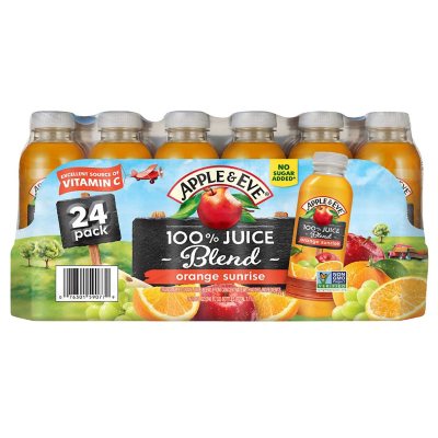 Apple &amp; Eve 100% Juice Orange Sunrise Blend (10 fl. oz., 24 pk.) - Sam ...