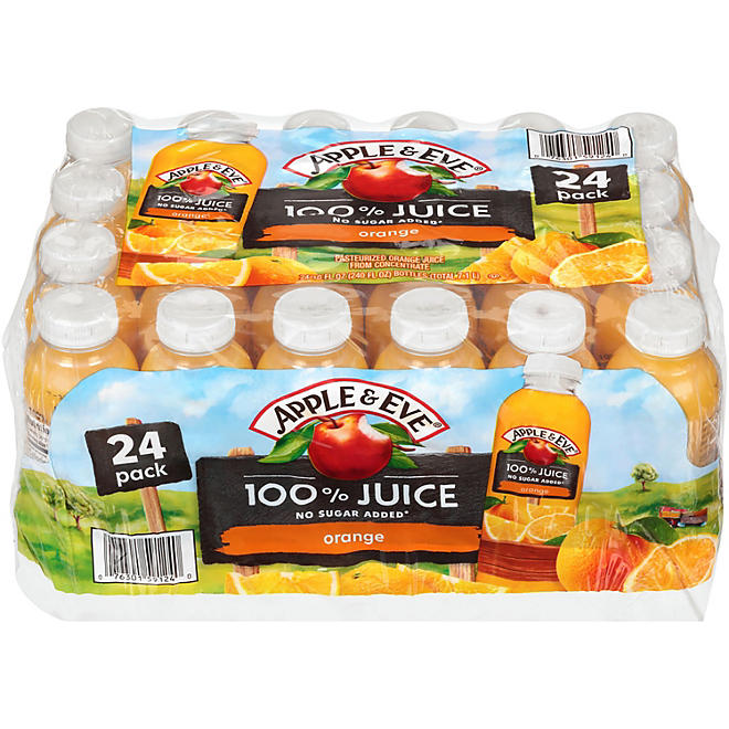 Apple & Eve 100% Orange Juice 10 oz., 24 pk.