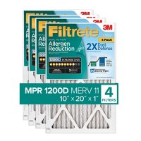 4PK Filtrete Allergen Reduction Plus 2X Dust Filter Deals