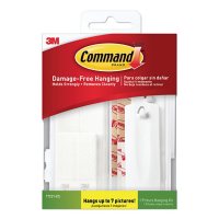 Command™ Picture Hanging Kit, Assorted Sizes, 24 Pieces/Pack