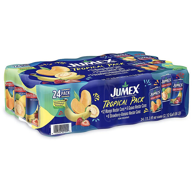 Jumex Tropical Variety Pack 11.3 oz., 24 pk.