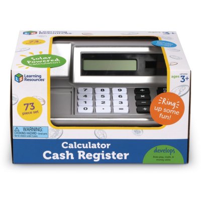 Learning resources calculator store cash register