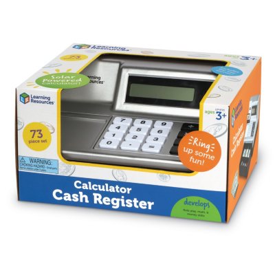 learning resources calculator cash register