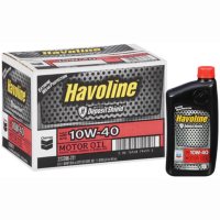 Chevron Havoline w/Deposit Shield 10w40 Motor Oil - 1 Quart Bottles - 12 pk.