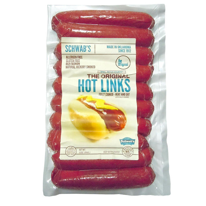 Schwab's Original Hot Links (32 oz. pkg.)