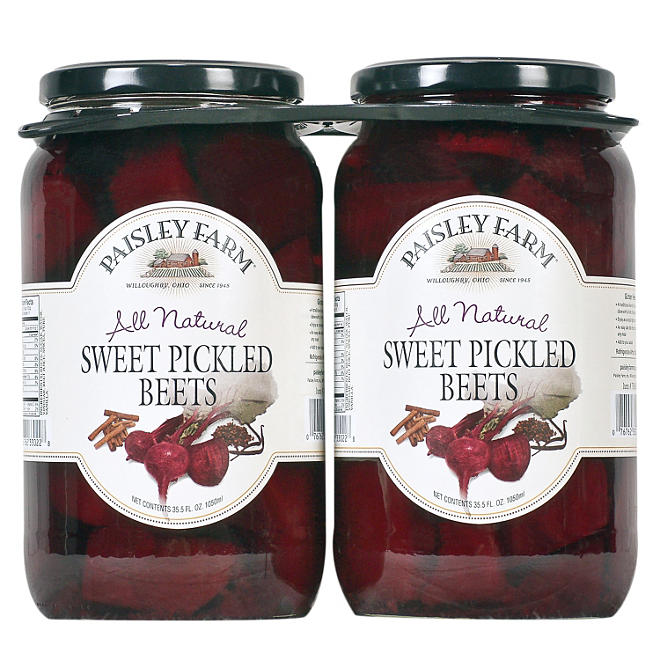Paisley Farm Sweet Pickled Beets 35.5 oz., 2 pk.
