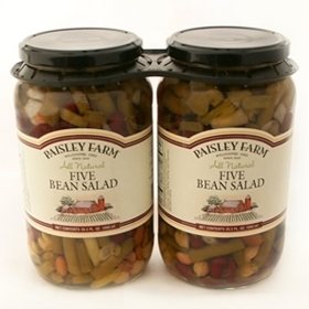 Paisley Farm Five Bean Salad 35.5 oz., 2 ct.