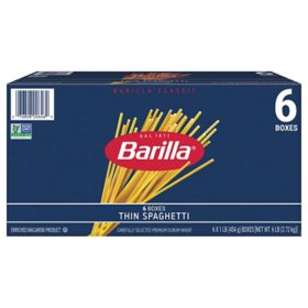 Barilla Pasta Thin Spaghetti 16 oz., 6 pk.